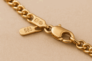 Grandinėlė su matomais aukso prabavimo ženklais | TopDiamonds.online